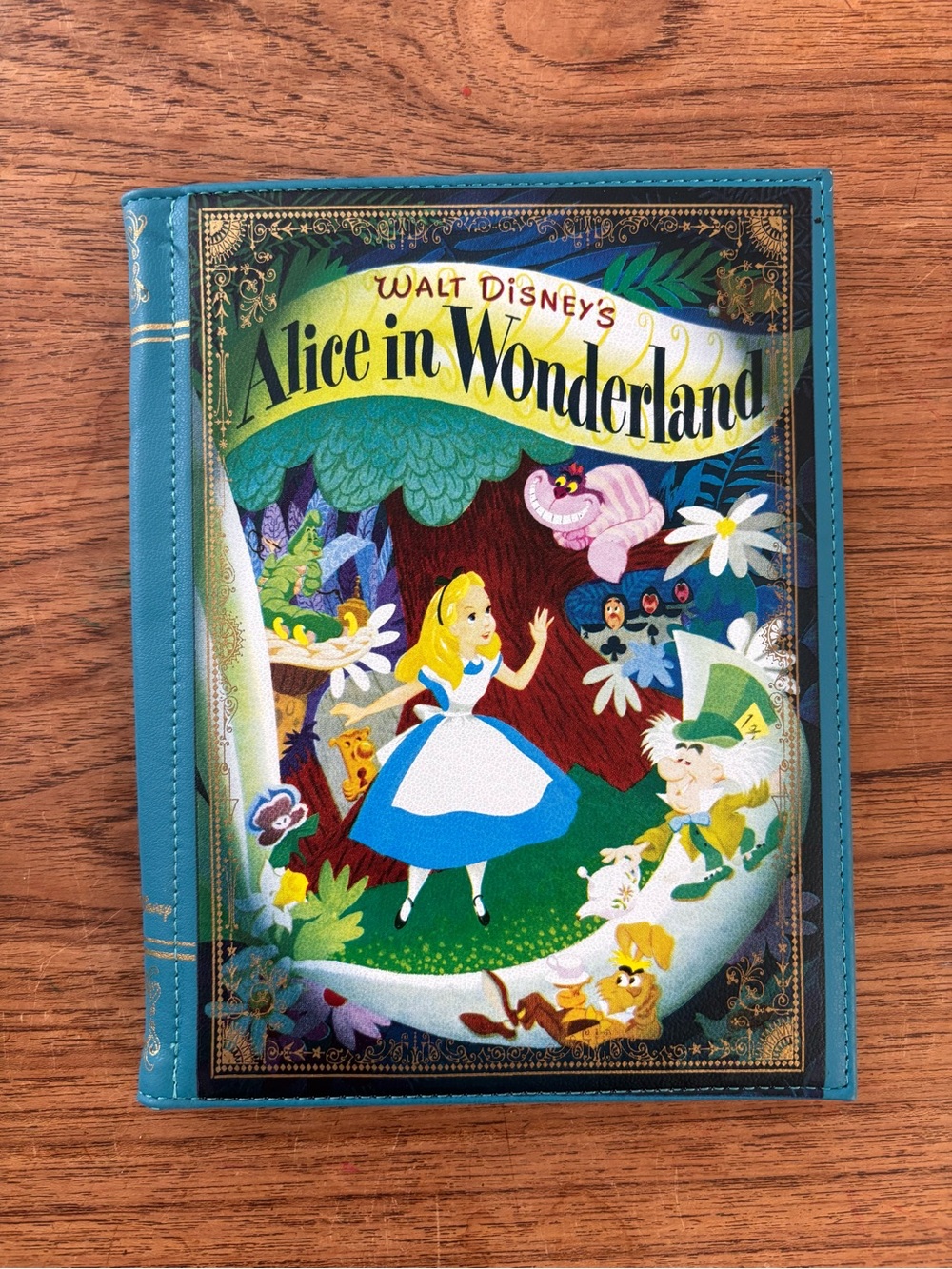 Loungefly Disney Alice in Wonderland e-reader or tablet case.